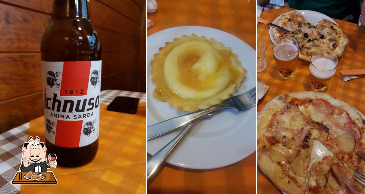 Scegli una pizza a Pizzeria La Lucciola