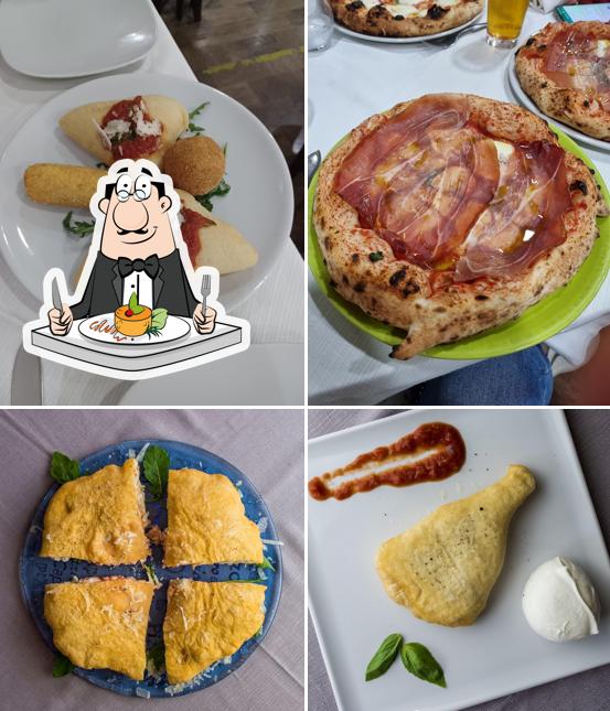 Platti al Pizzeria La Spiga