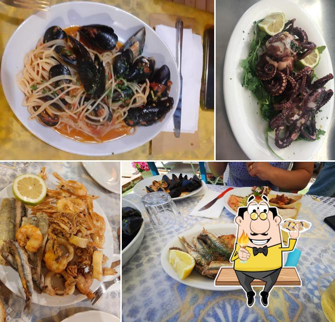 Prova la cucina di mare a Chiosco La Diga