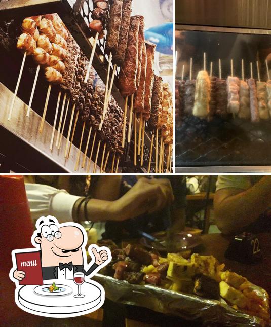 Platos en Gato na Brasa