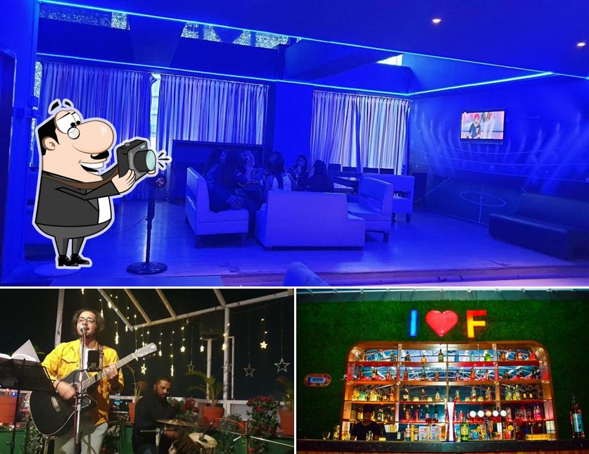 Here's a pic of Ice N Fire Sky Lounge. Rooftop Restaurant and Club