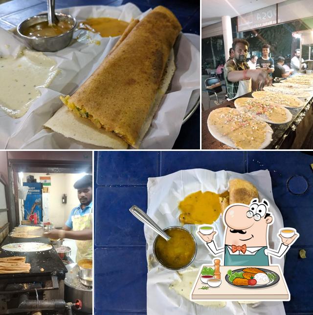 Meals at Ramesh South Indian Masala Dosa