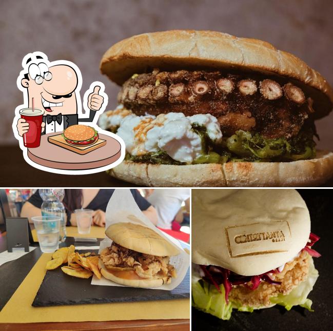 Ordina un hamburger a Centottanta Gradi