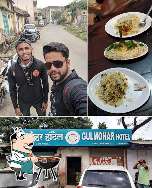 See this pic of Gulmohar hotel