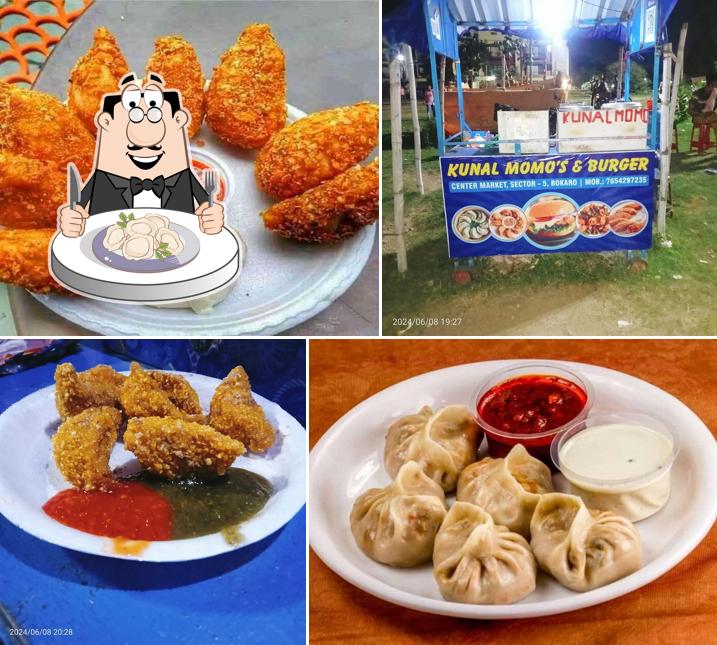 Dumplings at Kunal Momos