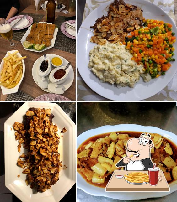 Batata frita em Porto dos Filés