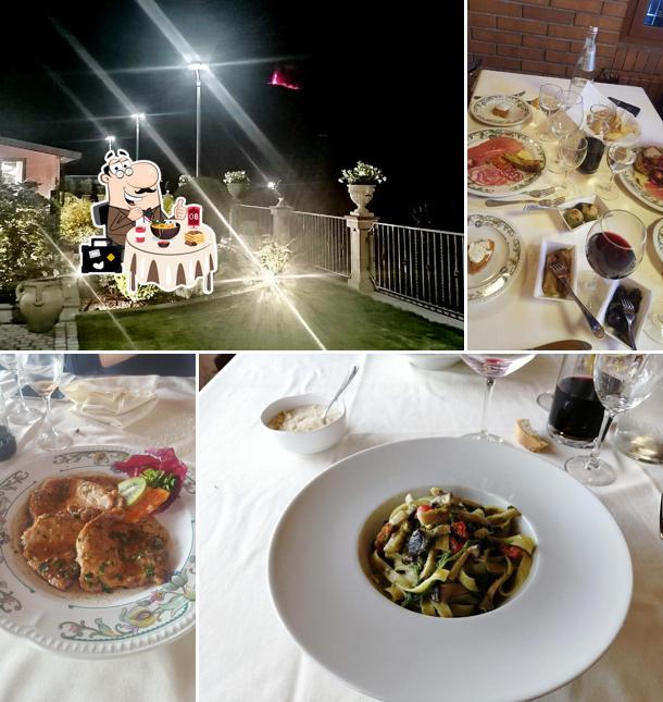 Cibo al Ristorante Fontana Murata