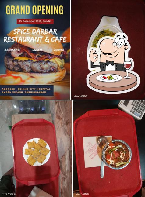 Food at Spice darbar restaurant