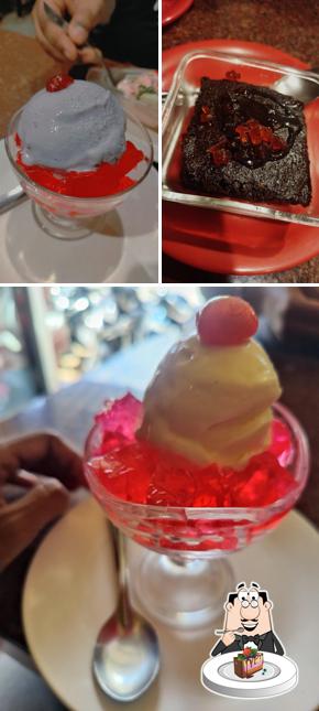 Chocolate cake at Sun Shines Ice Creams
