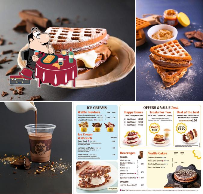 Waffles at The Belgian Waffle Co