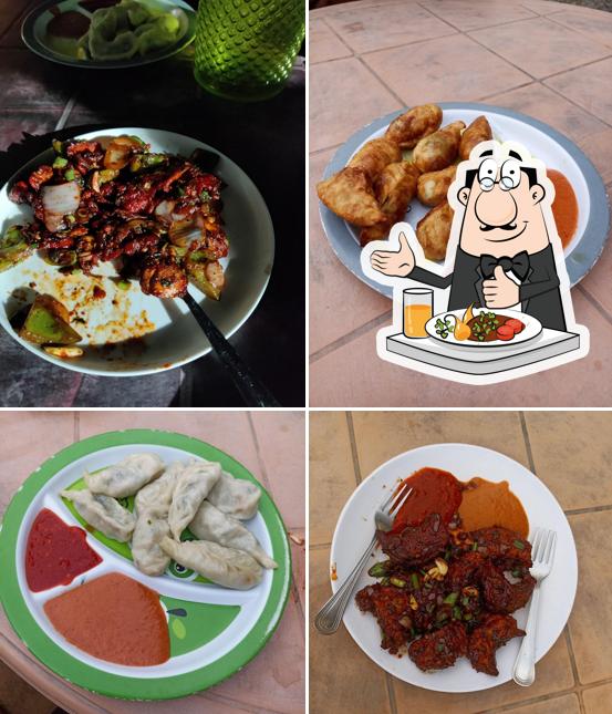 Food at Tibetan Cafe