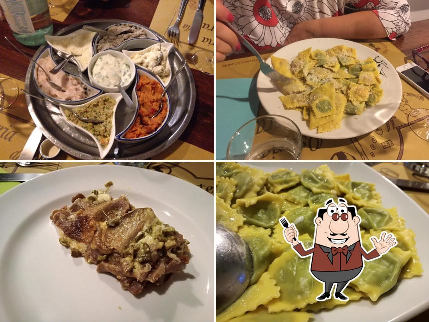 Cibo al Osteria della Capra