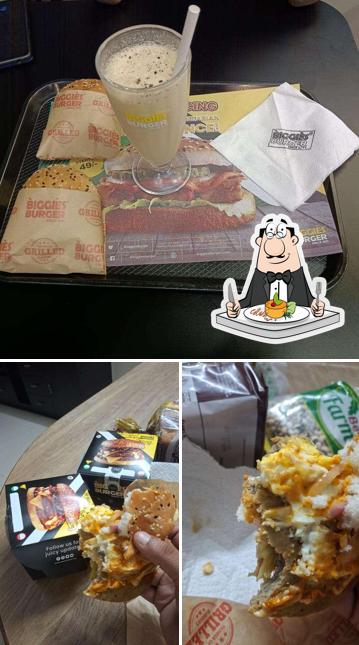 Food at Biggies Burger: Vashi