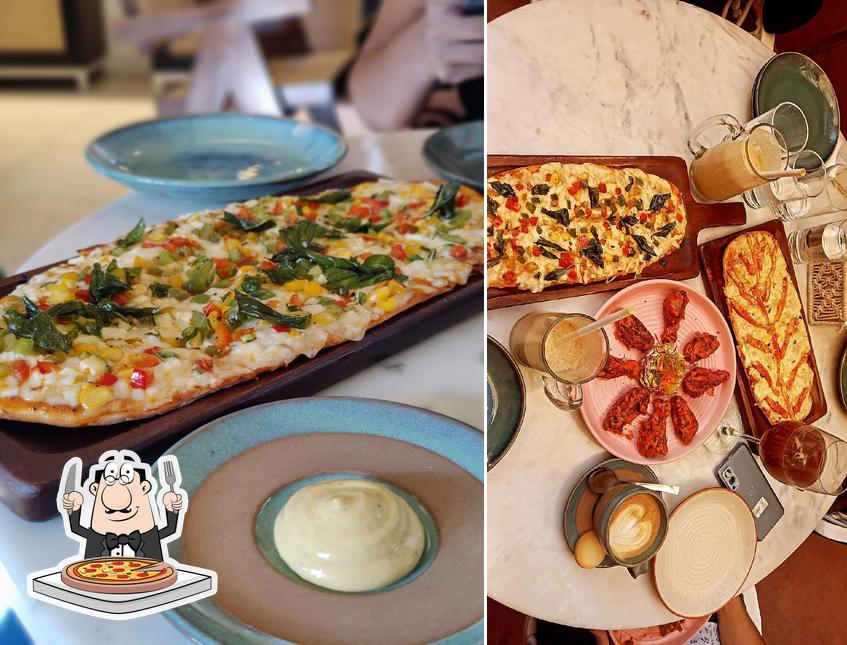 Pick pizza at Roastery Coffee House C Scheme