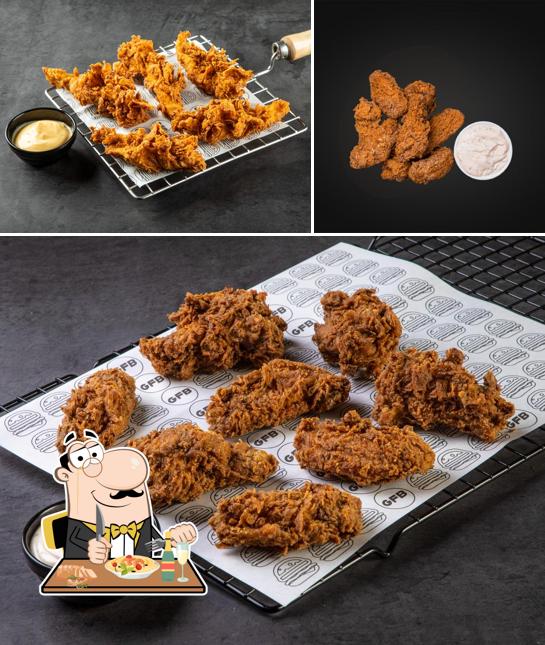 Fried chicken at GOOD FLIPPIN' BURGERS