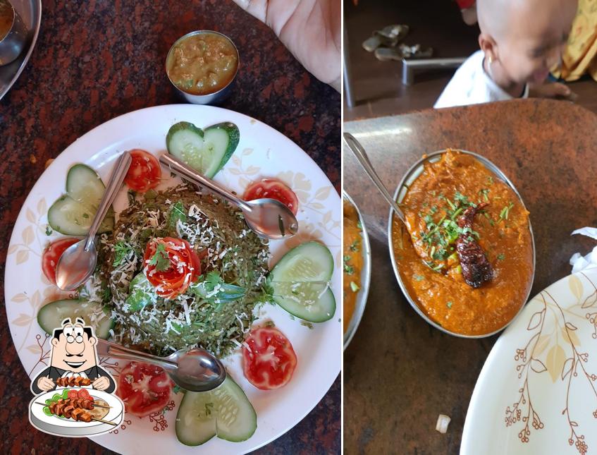 Food at Hotel Gangotri
