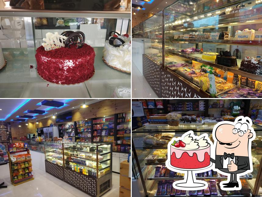 Red velvet cake at Just ate