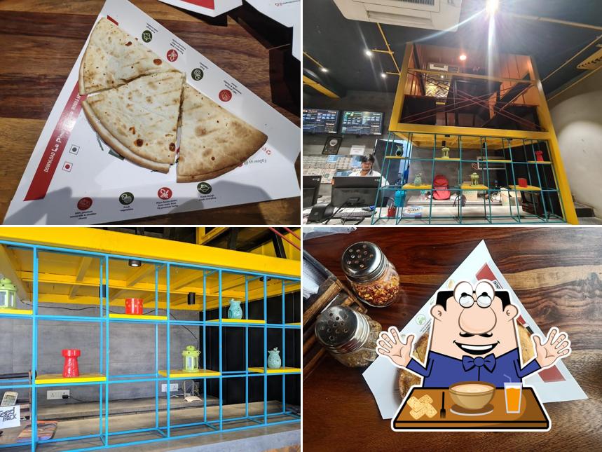 Food at La Pino'z Pizza Hitechcity