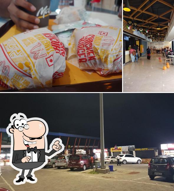 The outside area is an important feature of McDonald's