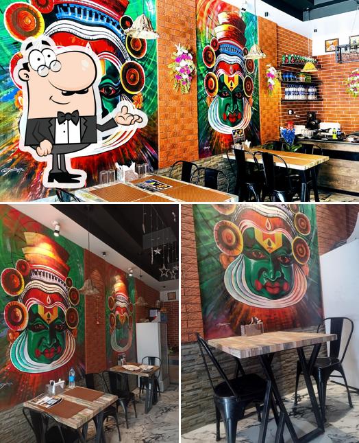 The interior of Mr. Idli