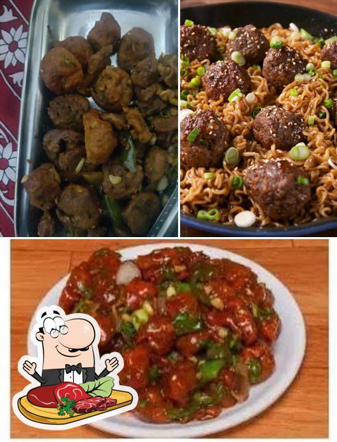 Get meat meals at Noodle Shoodle Chinese Family Restaurant