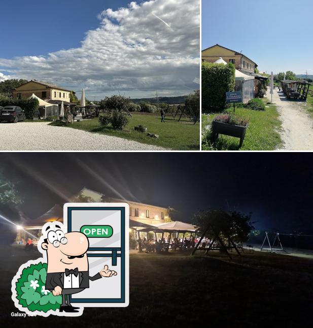 Gli esterni di Osteria La Fisarmonica - Trattoria Tipica Marchigiana