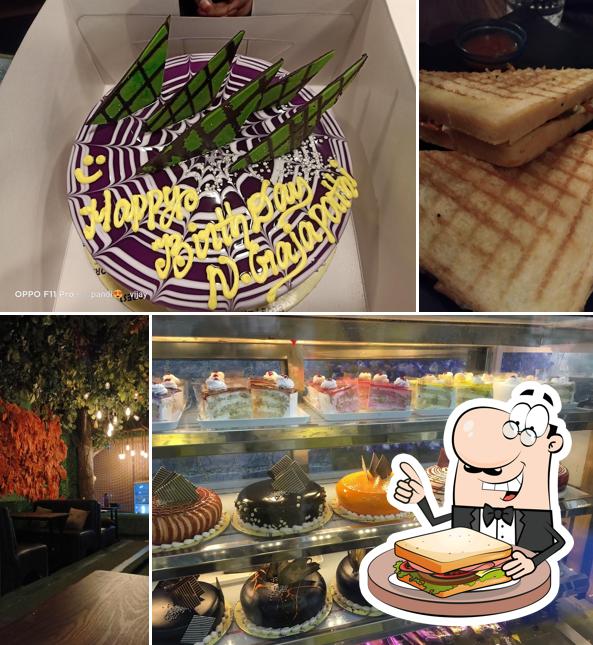 Grilled cheese sandwich at BLUE FOREST CAFE