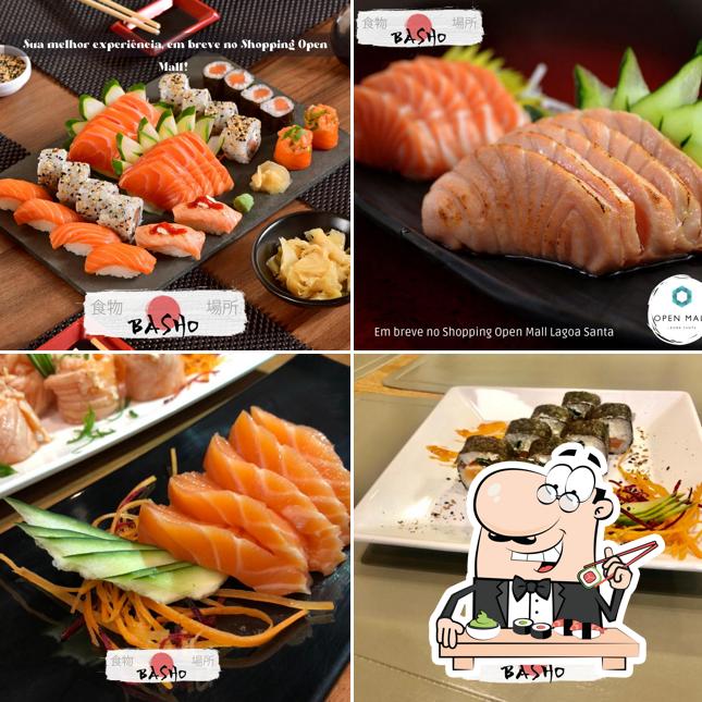 Experimente diversas opções de sushi