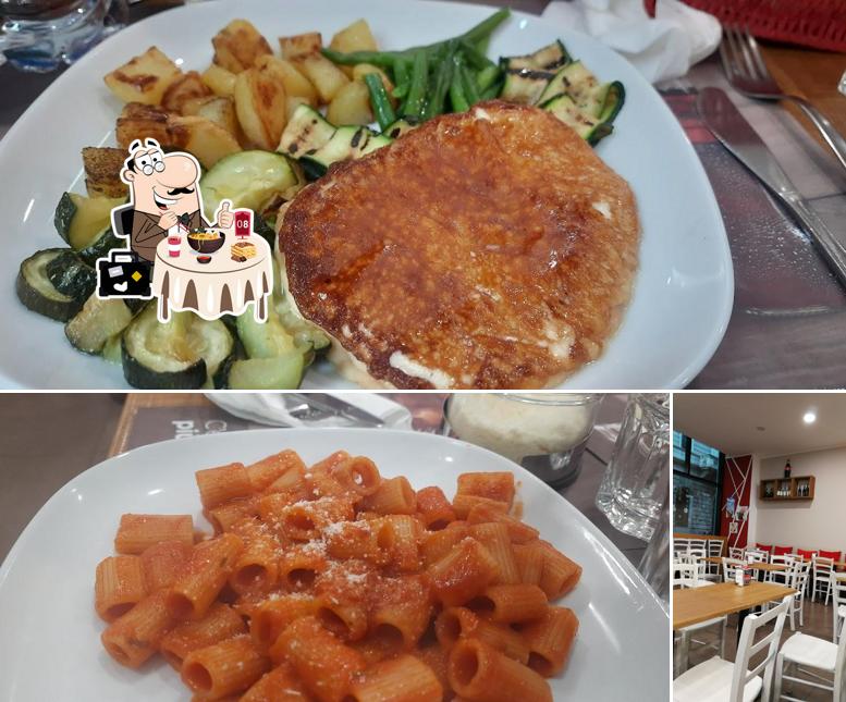 Dai un’occhiata alla immagine che mostra la cibo e interni di Caffé Meravigli Cucina