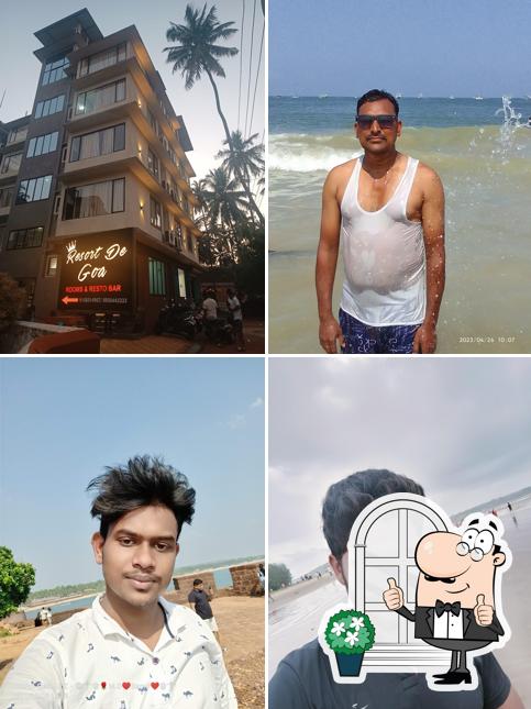 Check out how Resort De Goa looks outside