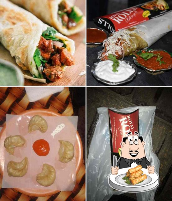 Spring rolls at Royal Rolls