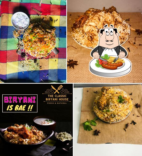 Food at The Classic Biryani