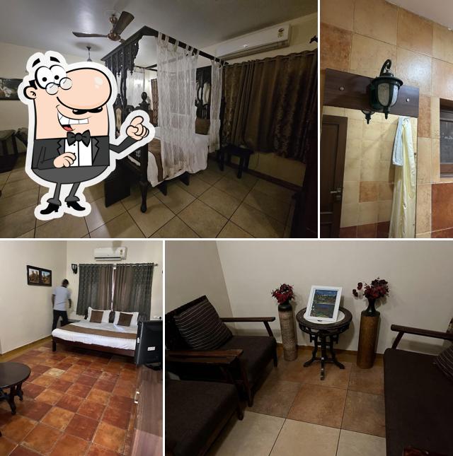The interior of The Colonial Manek Manor