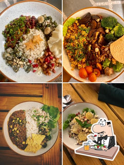 Meals at burgerie