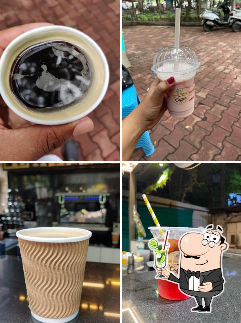 Enjoy a drink at Street Bean Coffee