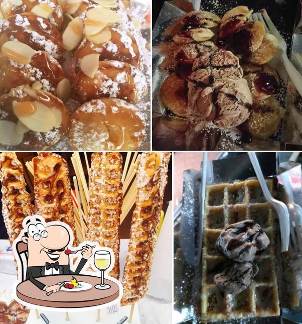 Food at Westfield Waffles