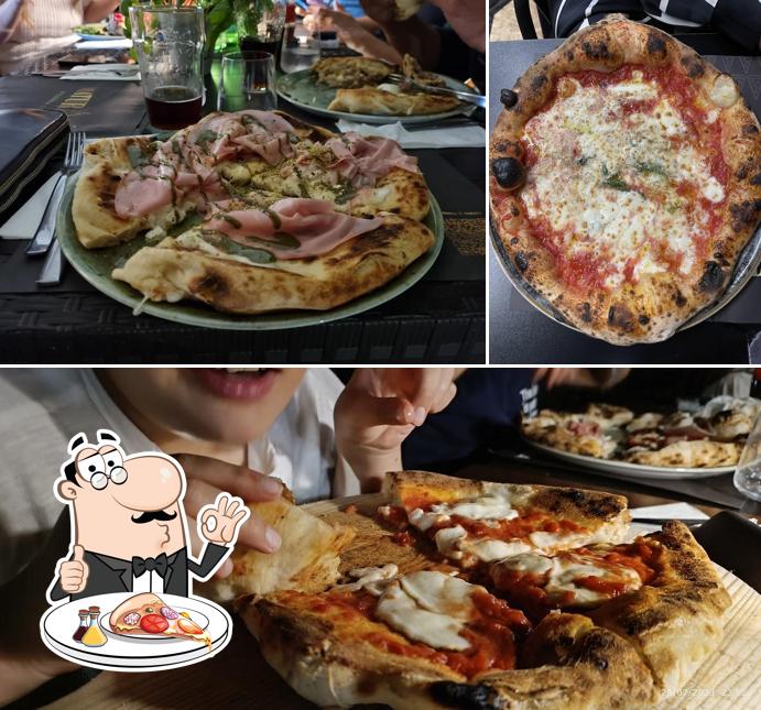 A MATURAZIONI Pizzeria, puoi assaggiare una bella pizza
