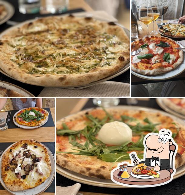 A Pizzeria "La Pizzeria", puoi assaggiare una bella pizza