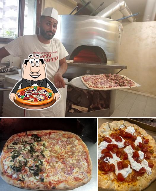 Prova tra le svariate varianti di pizza