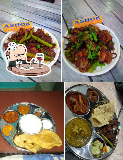 Meals at Ashok Lodge and Restaurant