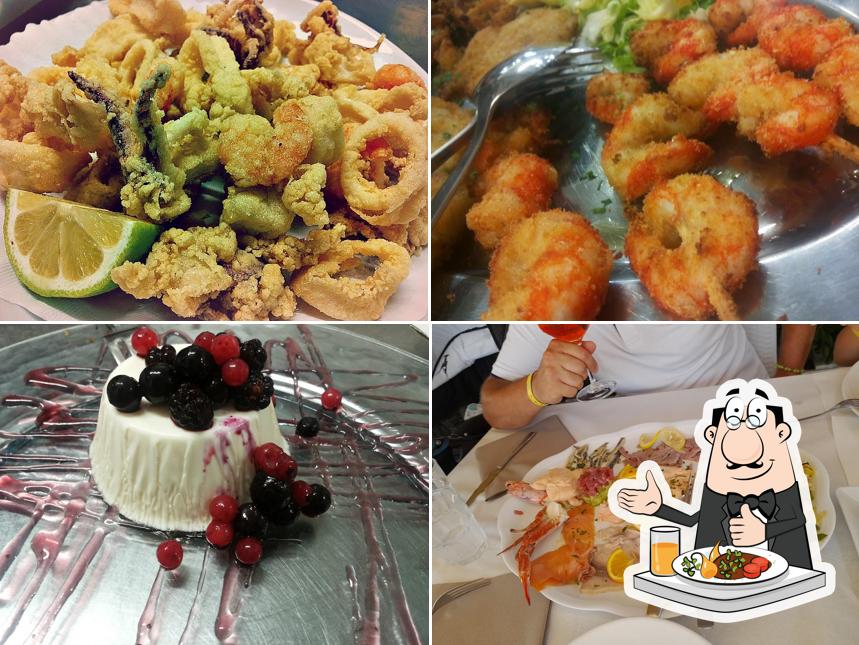 Cibo al Ristorante Bagno Perla