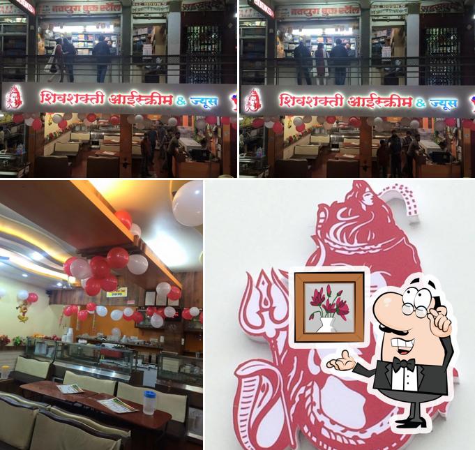The interior of ShivShakti Icecream & juice