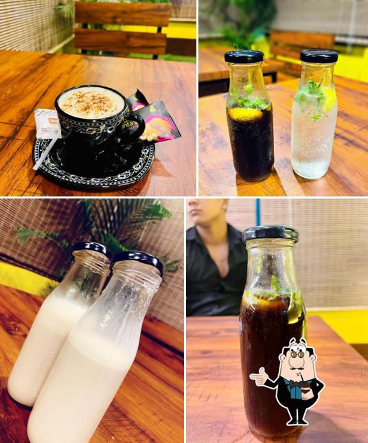 Enjoy a drink at Ethnic Taste - A Fusion Café