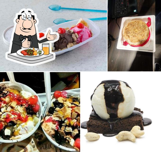 Food at Giani ice cream