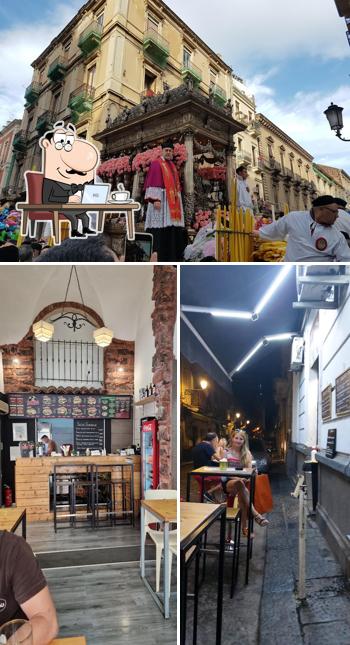 Tra le diverse cose da Poldo Streetfood si possono trovare la interni e esterno