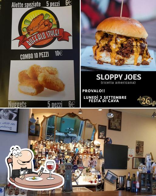 La foto di cibo e interni da Bar 26