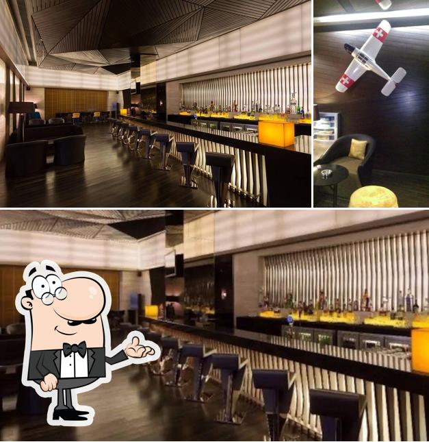 Check out how The Hangar Lounge & Bar - Aerocity’s Premier bar & Lounge looks inside