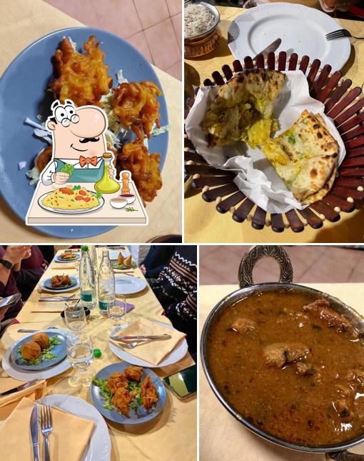 Cibo al Ristorante Indiano Bombay Tandoori