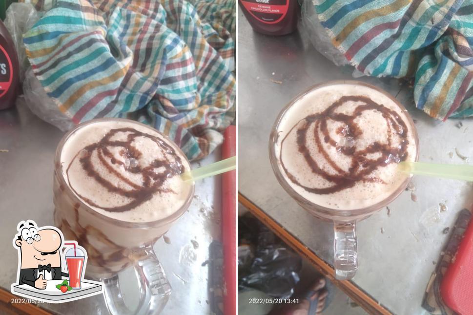 Enjoy a drink at Cafe Plus