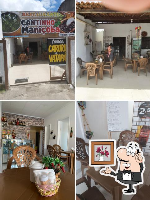 O interior do Cantinho da Maniçoba